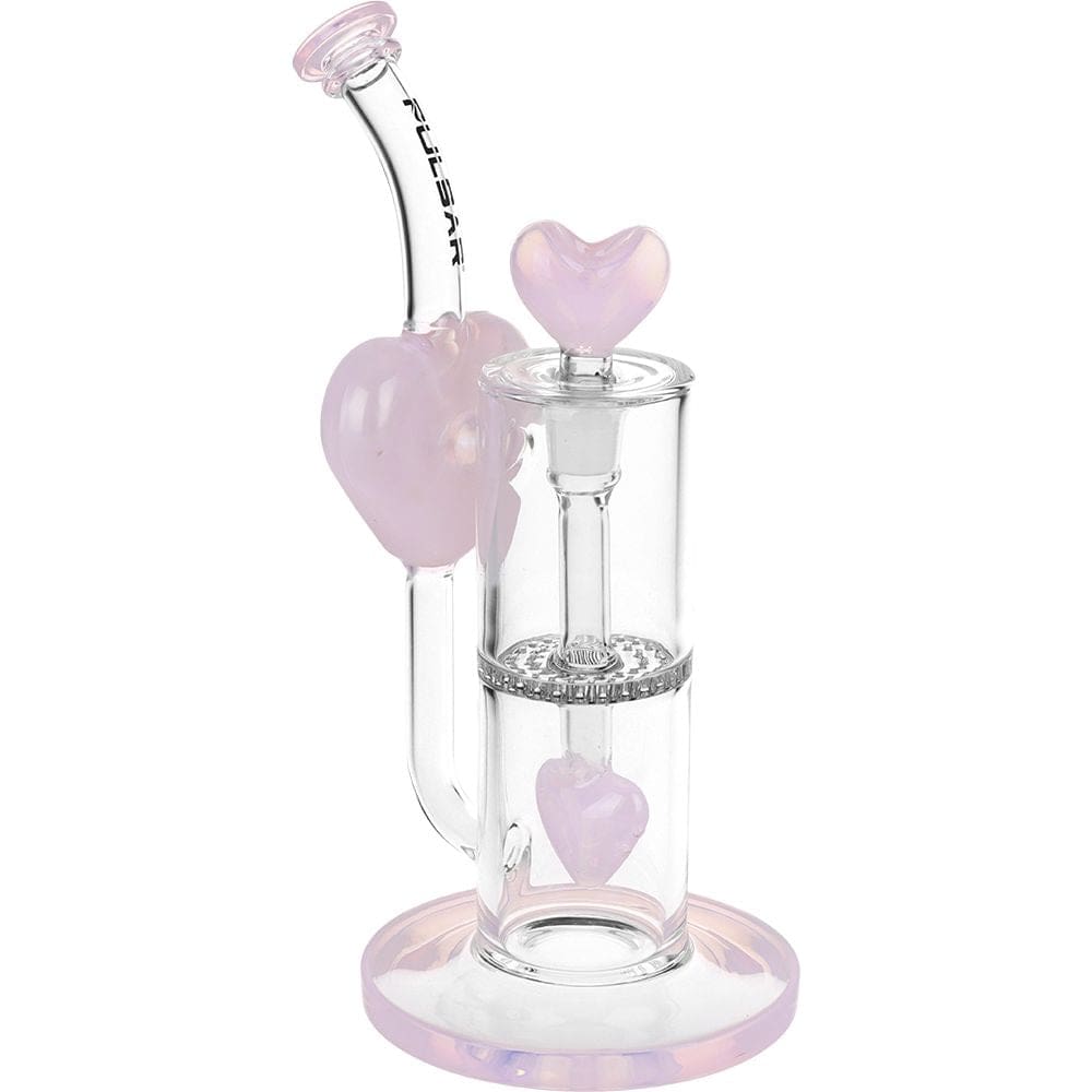 Pulsar Hearts on Hearts Recycler Water Pipe - Haze Smoke Shop USA - Vaporizers Super Store