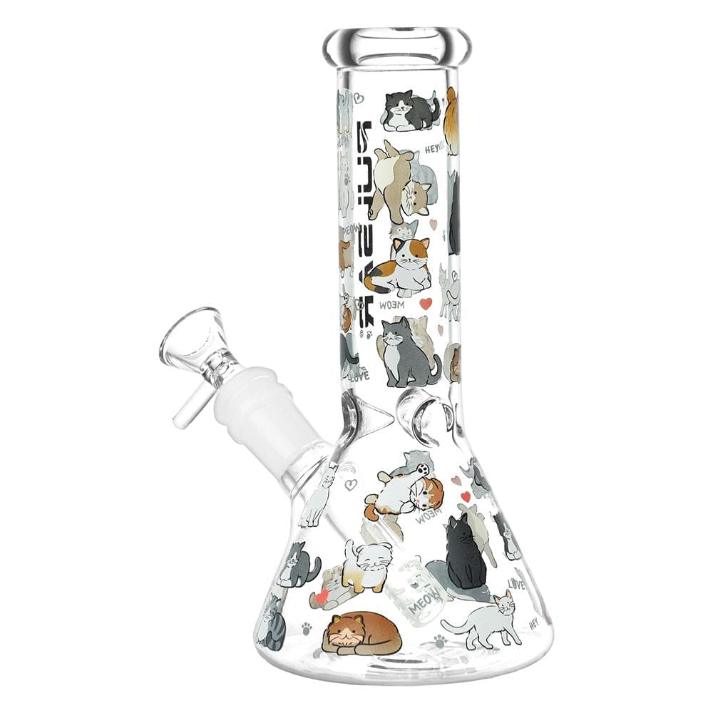 Pulsar Kitten Corral Beaker Glass Water Pipe - Haze Smoke Shop USA - Vaporizers Super Store