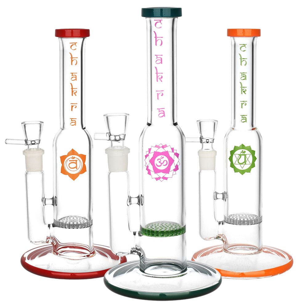 Radiant Chakra Water Pipe - Haze Smoke Shop USA - Vaporizers Super Store