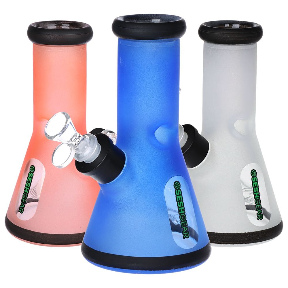 SeshGear Glass Beaker Water Pipe - Haze Smoke Shop USA - Vaporizers Super Store