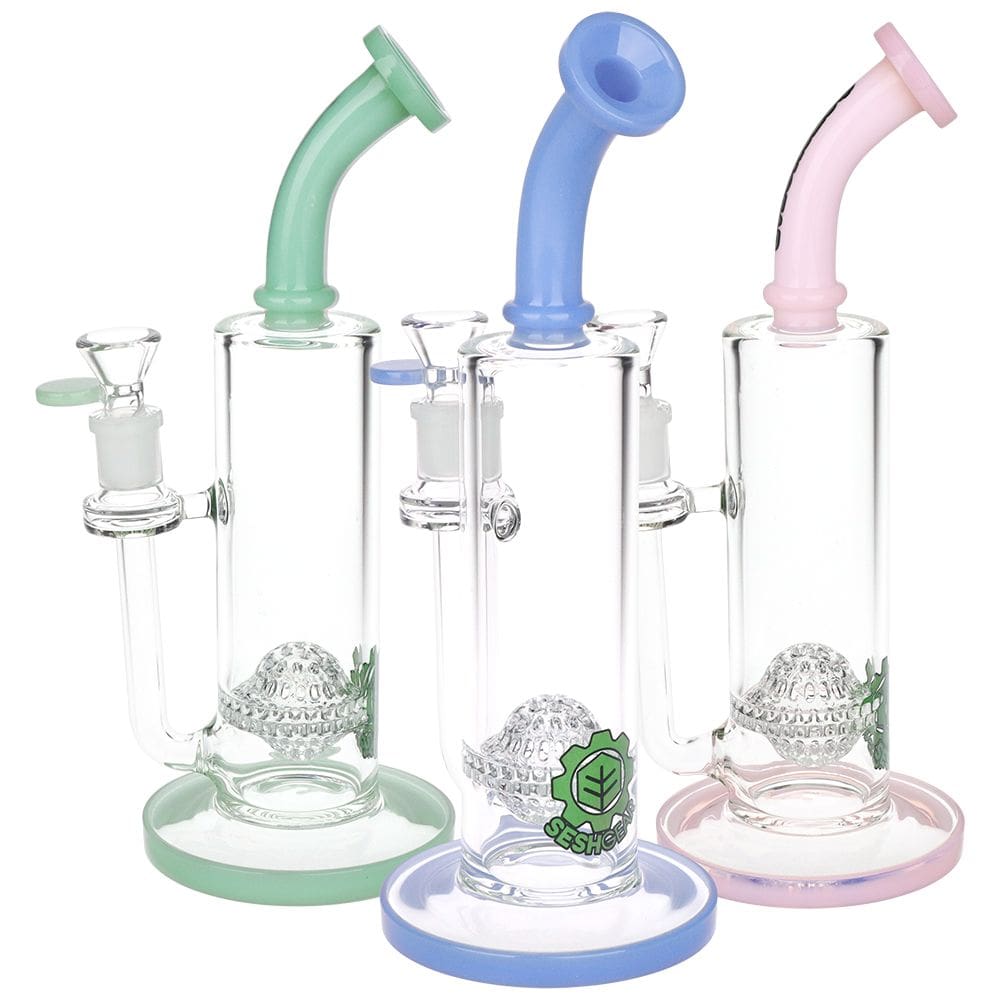 SeshGear Golf Ball Perc Glass Water Pipe - Haze Smoke Shop USA - Vaporizers Super Store