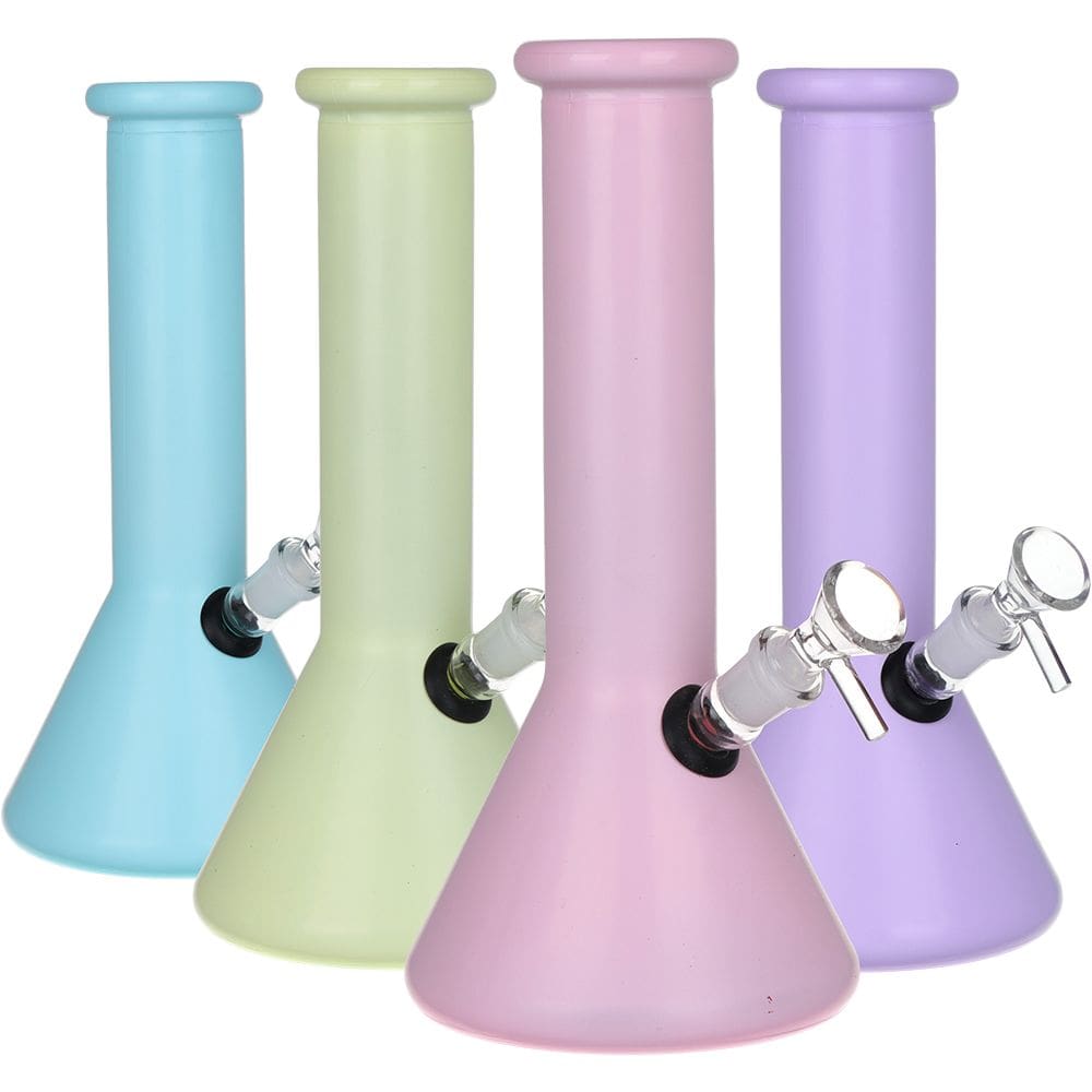 SeshGear Pastel Beaker Glass Water Pipe - Haze Smoke Shop USA - Vaporizers Super Store