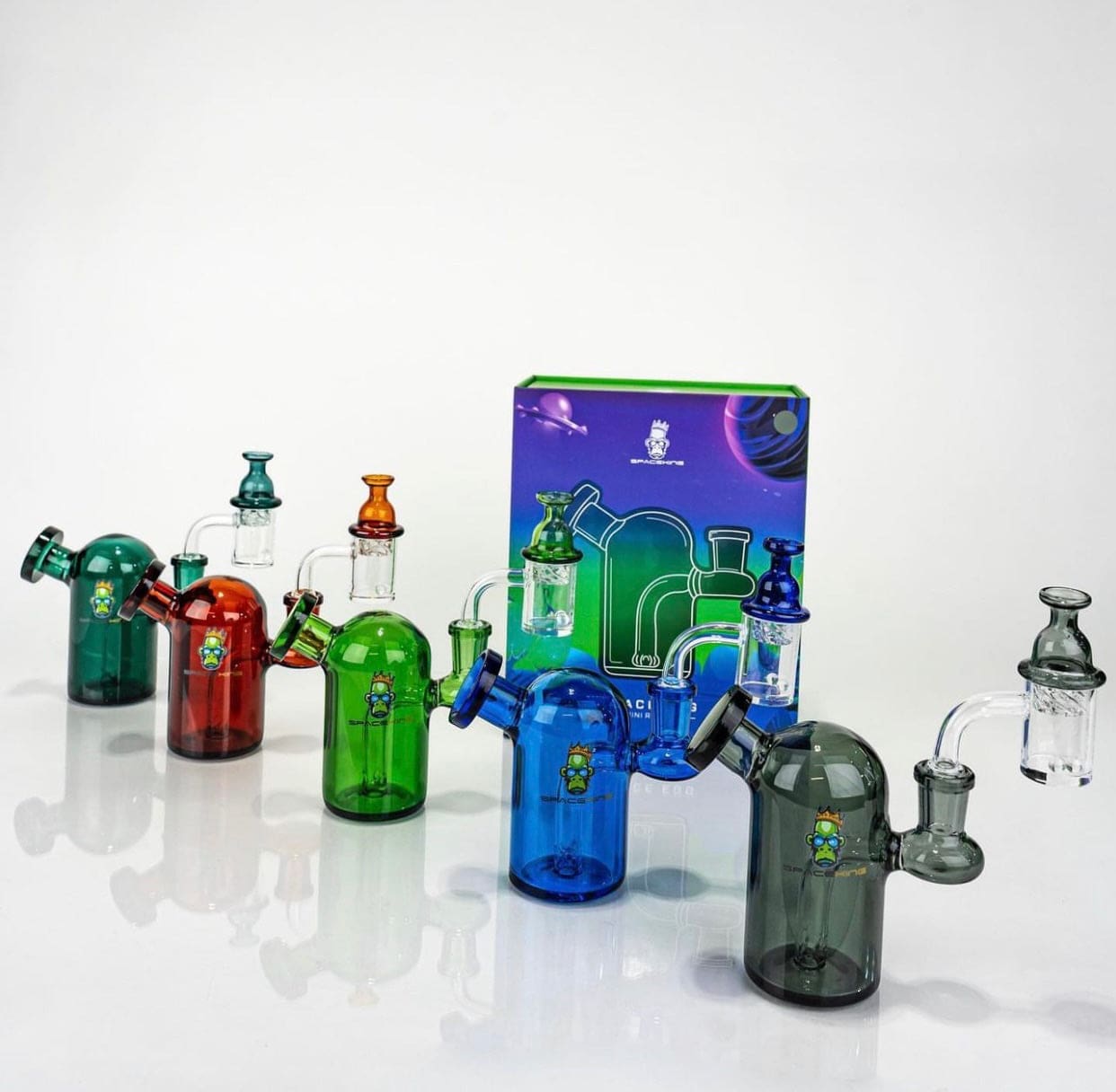 Space King Glass - Space Egg Mini Rig - Haze Smoke Shop USA - Vaporizers Super Store
