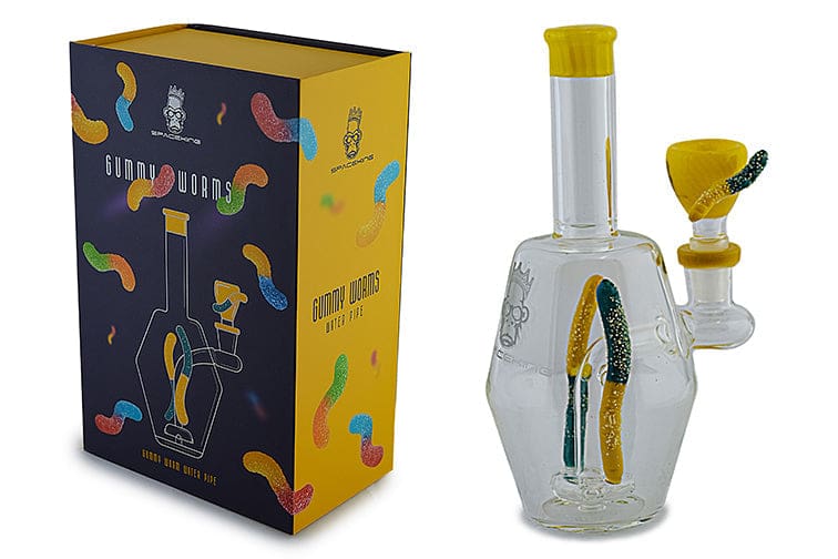 Space King Gummy Worms Water Pipe - Haze Smoke Shop USA - Vaporizers Super Store