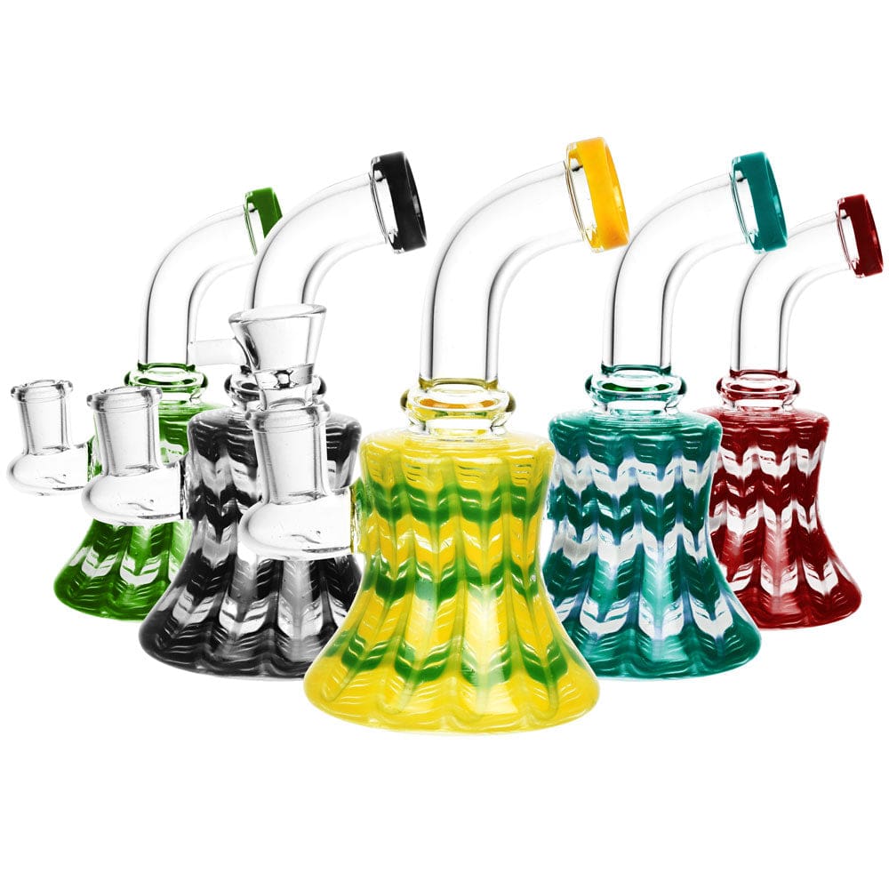 Tie Dye Effect Mini Water Pipe - Haze Smoke Shop USA - Vaporizers Super Store