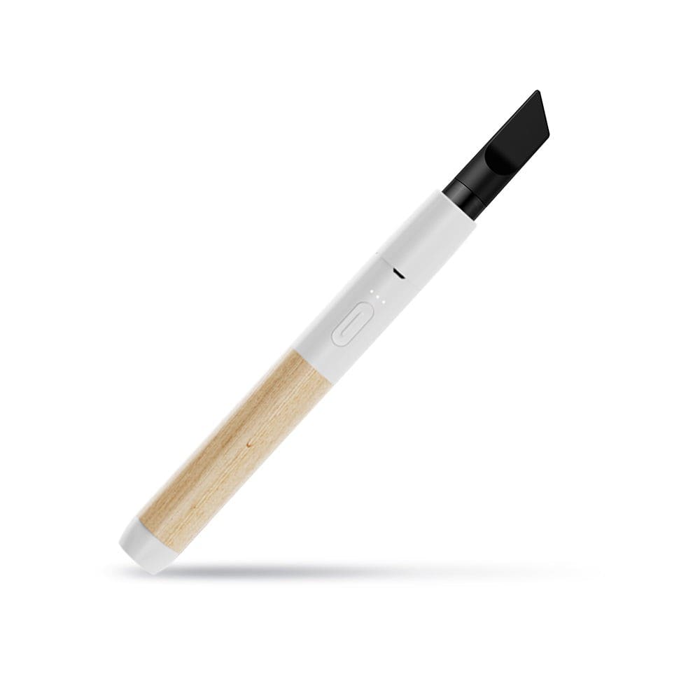 Vessel Wood Vape Pen Battery (White/Beechwood) - Haze Smoke Shop USA - Vaporizers Super Store