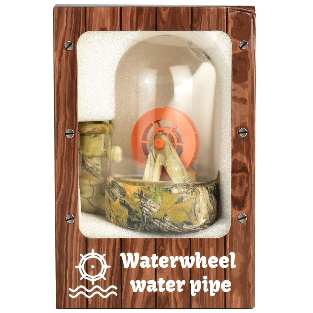 Waterwheel Bell Jar Water Pipe - Haze Smoke Shop USA - Vaporizers Super Store