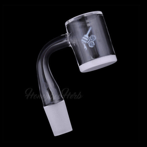 Honey & Milk Bevel Quartz Banger - 90° - YL - Image 3