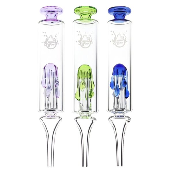 Pulsar Honey Drip Glass Dab Straw - Image 1