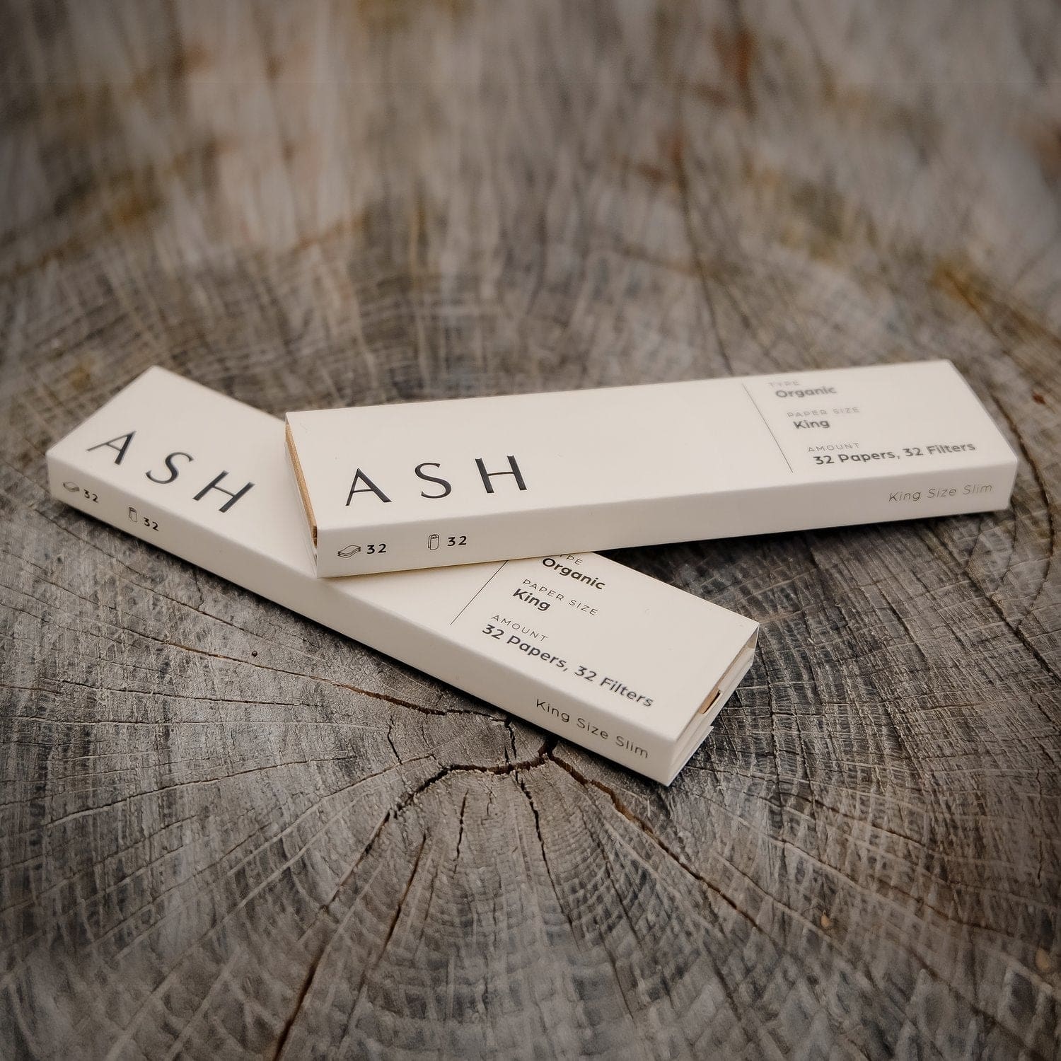 ASH Rolling Paper - King - Organic - Haze Smoke Shop USA