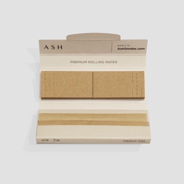ASH Rolling Paper - Medium - Organic - Haze Smoke Shop USA