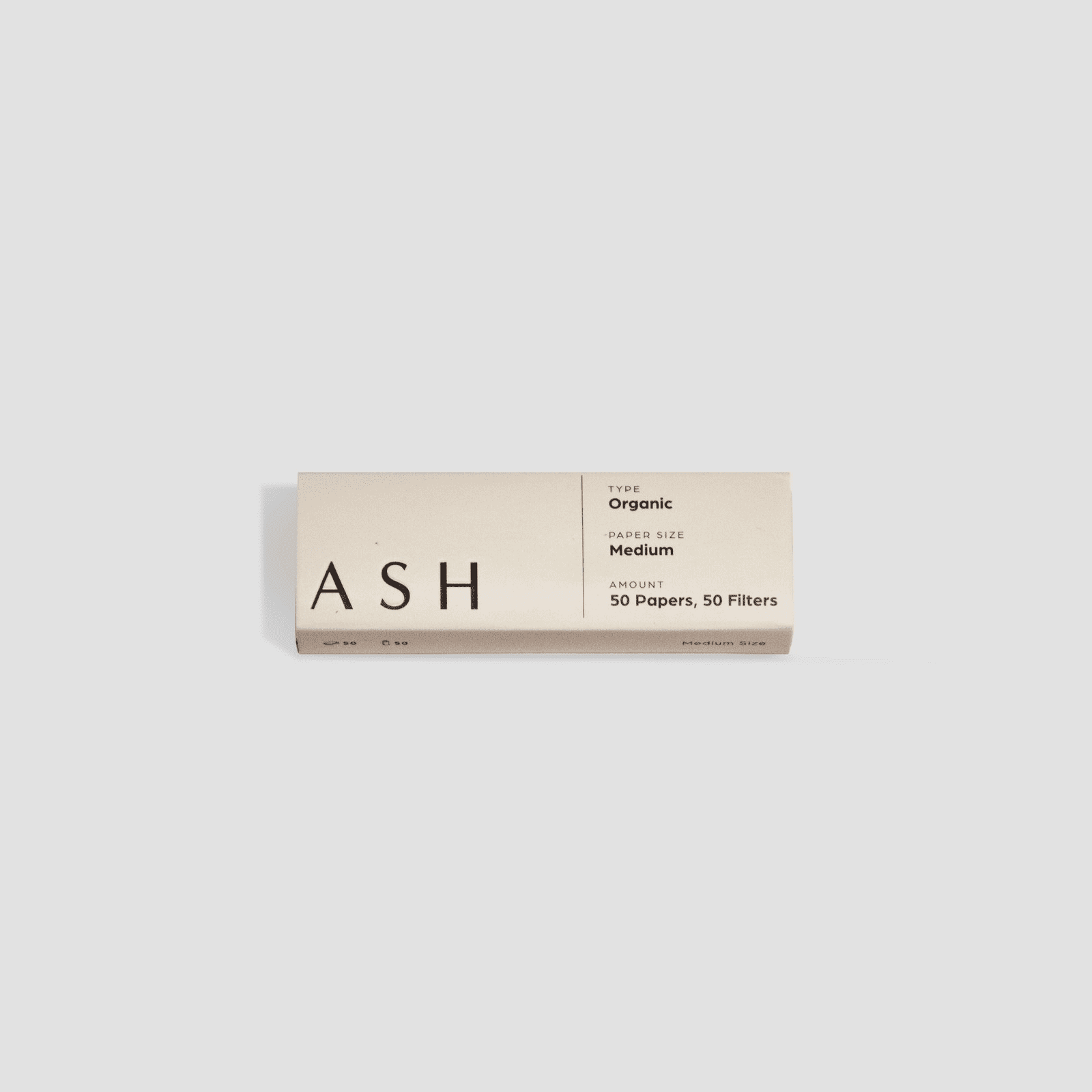 ASH Rolling Paper - Medium - Organic Rolling Papers - Haze Smoke Shop USA
