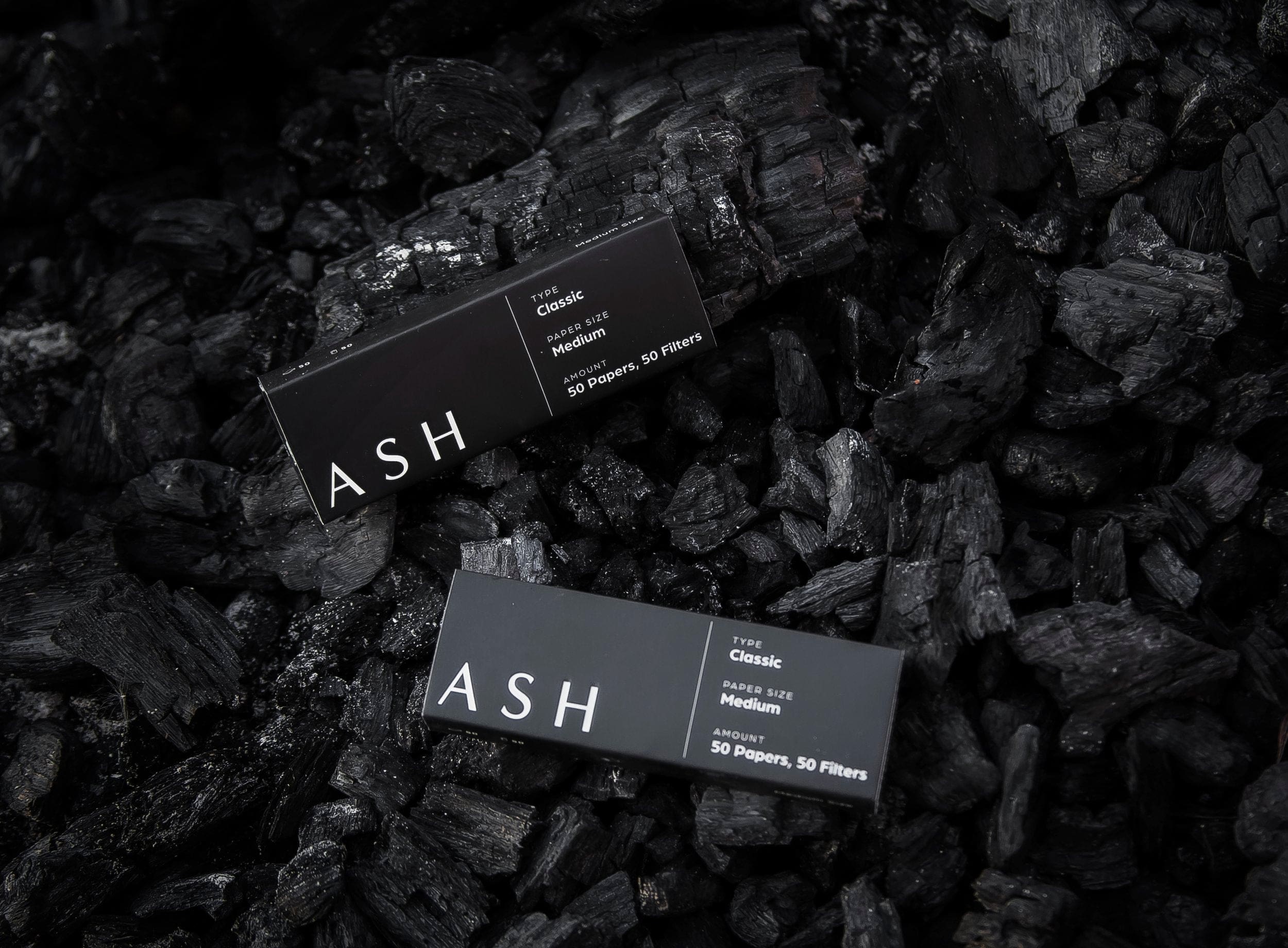 ASH Rolling Papers - Medium - Classic - Box - Haze Smoke Shop USA