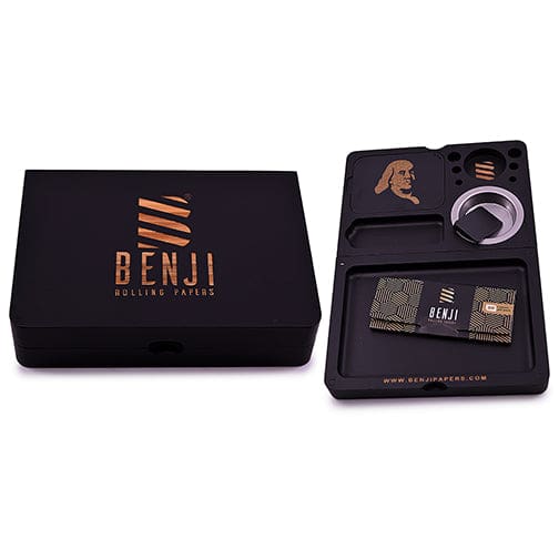 Benji - Bankroll Mini Bamboo Tray Kit - Haze Smoke Shop USA
