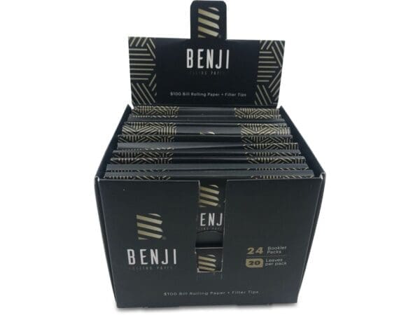 Benji - Rolling Paper Booklets (Box of 24) - Haze Smoke Shop USA
