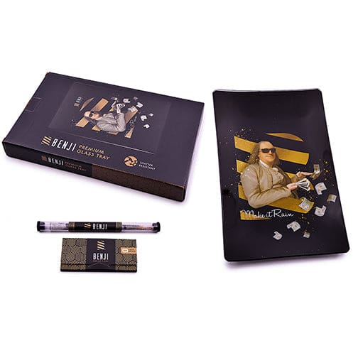 Benji - Shatter-Resistant Glass Tray Kit - Make it Rain - Haze Smoke Shop USA