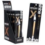 BirthJays x Shine Papers Golden Pre-Roll Candle Cone - King Size - 10ct Display Pre-Rolled Cones - Haze Smoke Shop USA