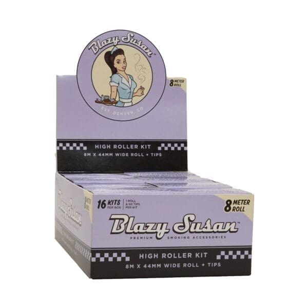 Blazy Susan Purple Rolling Papers - Haze Smoke Shop USA