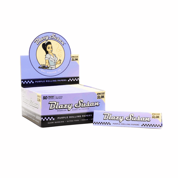 Blazy Susan Purple Rolling Papers - Haze Smoke Shop USA