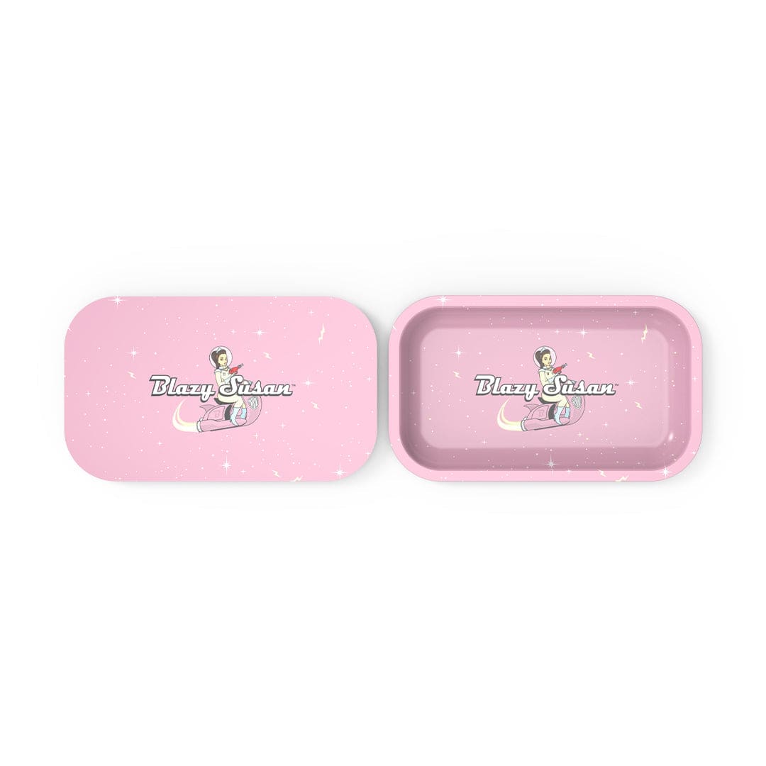 Blazy Susan Rolling Tray With Lid Blazy Susan Rolling Tray (with Lid) Rolling Trays - Haze Smoke Shop USA
