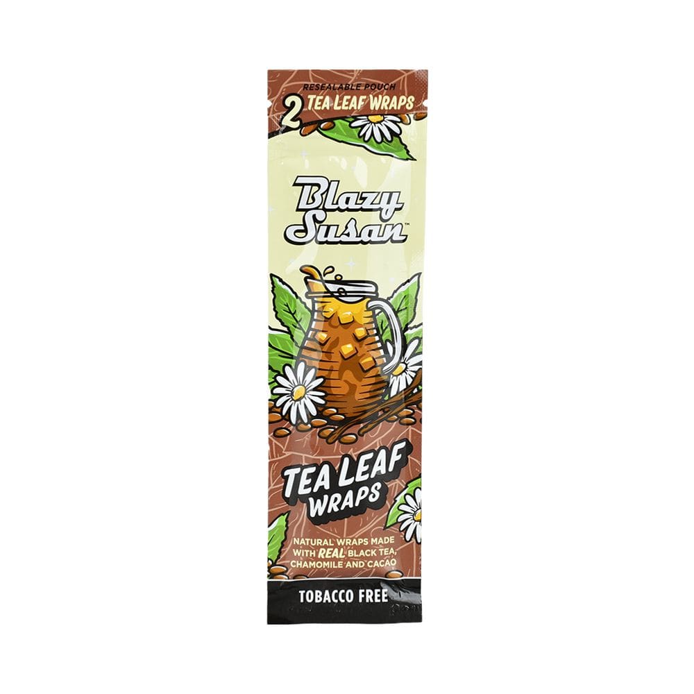 Blazy Susan Tea Leaf Wraps - 2pc 25CT - Haze Smoke Shop USA