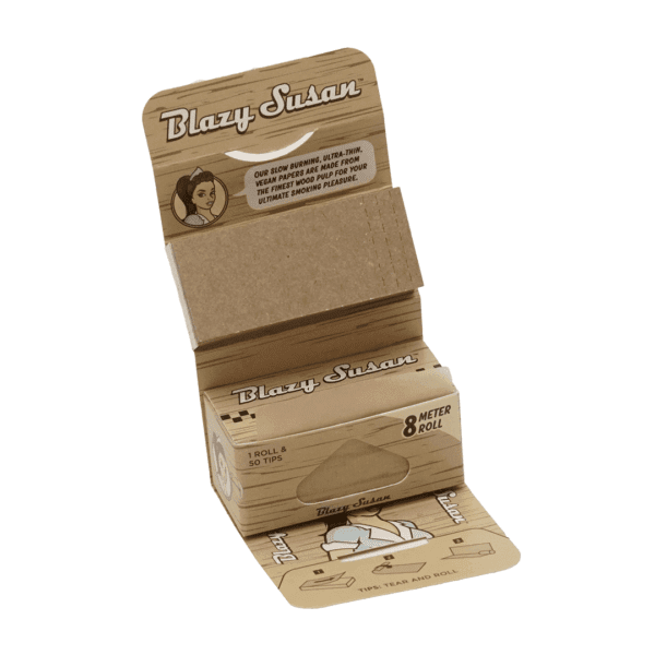 Blazy Susan Unbleached Rolling Papers - Haze Smoke Shop USA