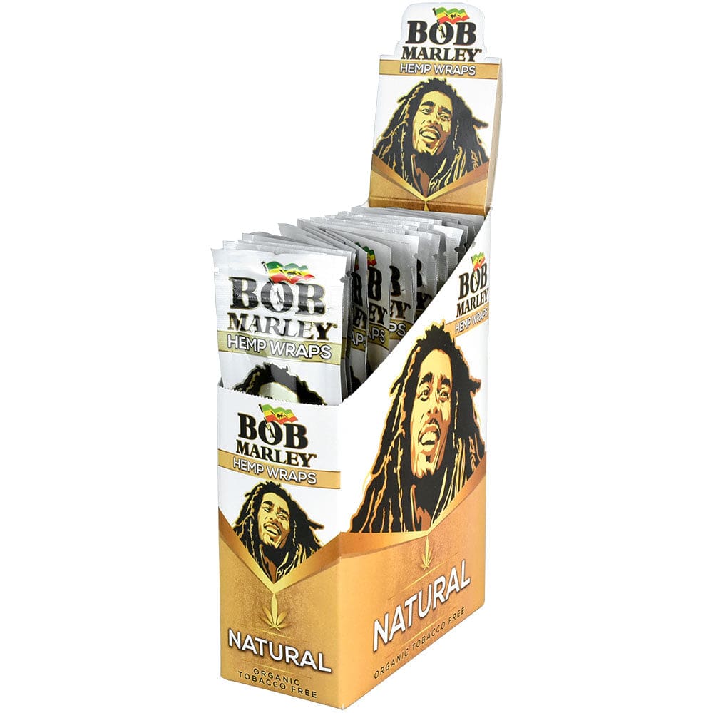 Bob Marley Hemp Wraps - 2pk 25pcs - Haze Smoke Shop USA