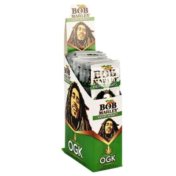 Bob Marley Hemp Wraps - 2pk 25pcs - Haze Smoke Shop USA