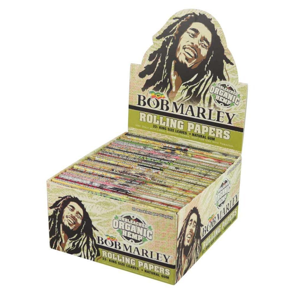 Bob Marley Rolling Papers Organic Hemp - Haze Smoke Shop USA