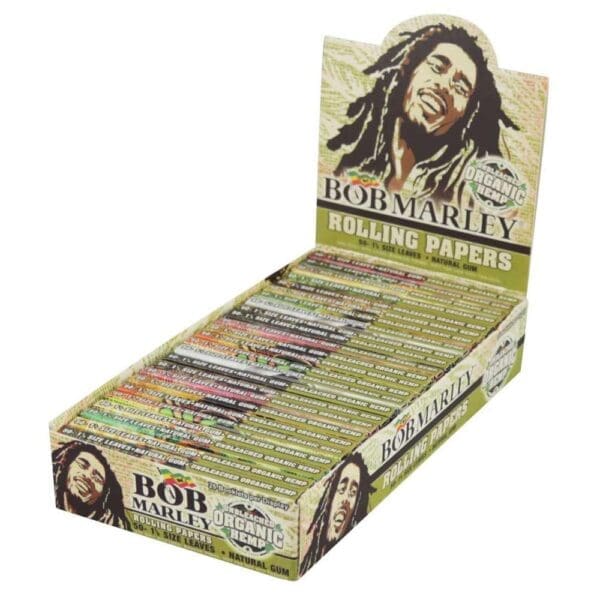Bob Marley Rolling Papers Organic Hemp - Haze Smoke Shop USA