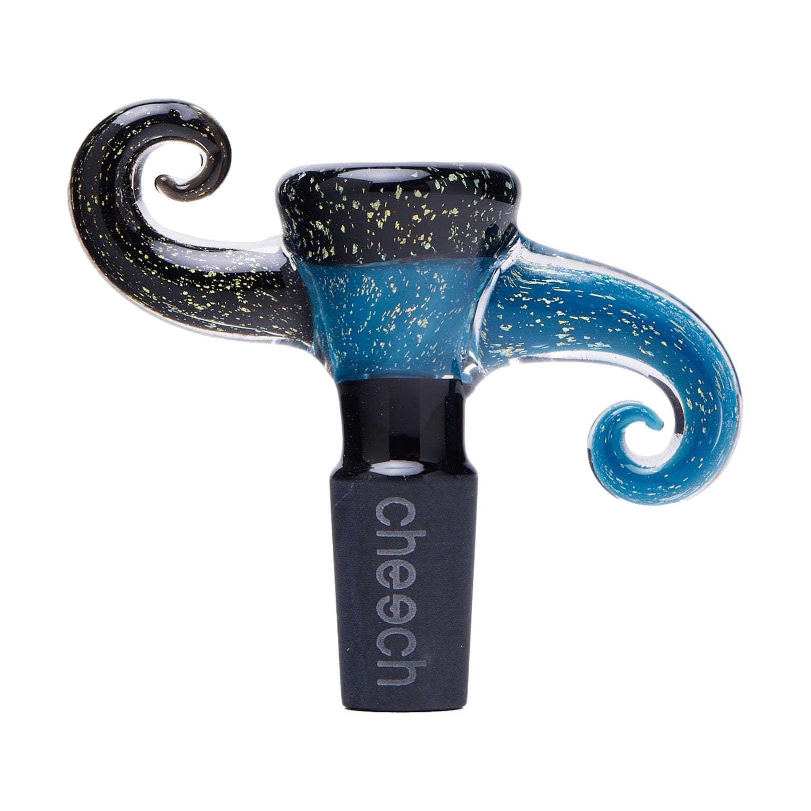 Cheech Glass 2" 14mm Dichro Horns Up and Down - Haze Smoke Shop USA