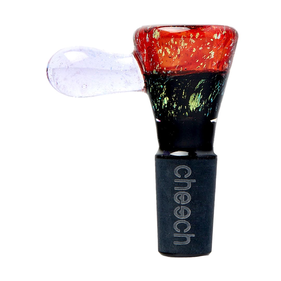 Cheech Glass 2" Transparent Dichro Glass Bowl - Haze Smoke Shop USA