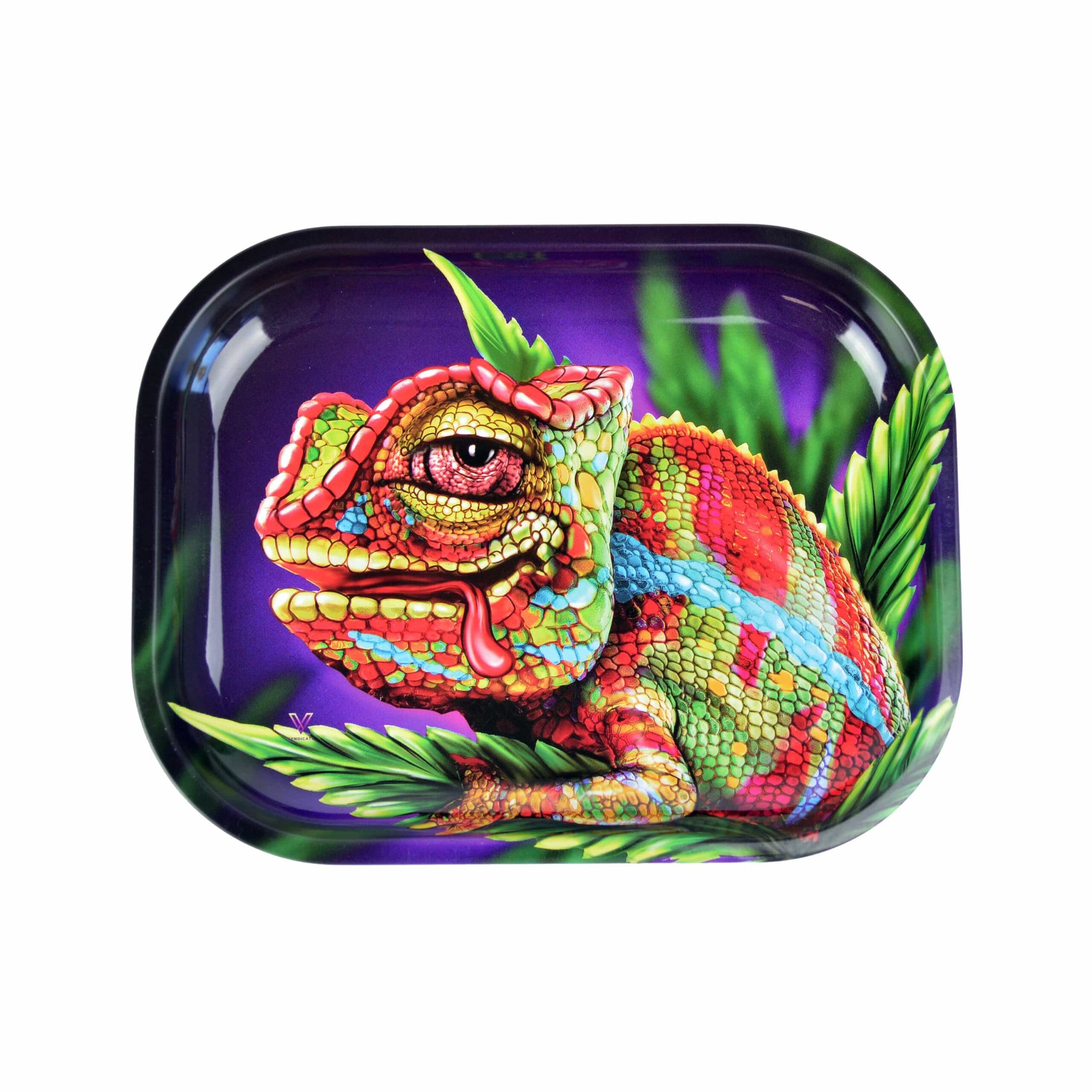 Cloud 9 Chameleon Metal Rollin' Tray Rolling Trays - Haze Smoke Shop USA