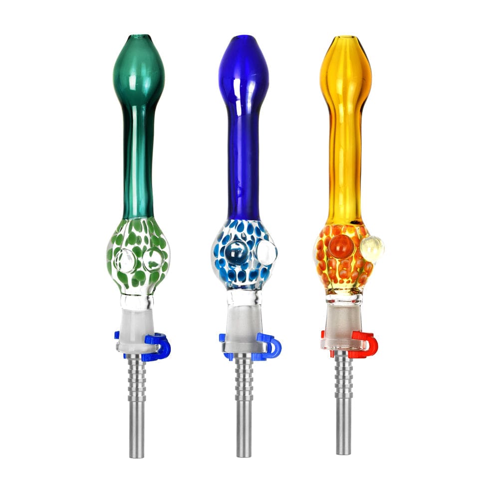 Confetti Bubble Dab Straw W Titanium Tip Confetti Bubble Dab Straw w/ Titanium Tip - Haze Smoke Shop USA - Vaporizers Super Store