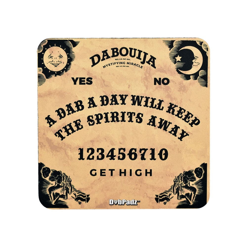 Dab Padz Fabric Top Square Dab Mat - Dabouija - 6" x 6" - Haze Smoke Shop USA - Vaporizers Super Store