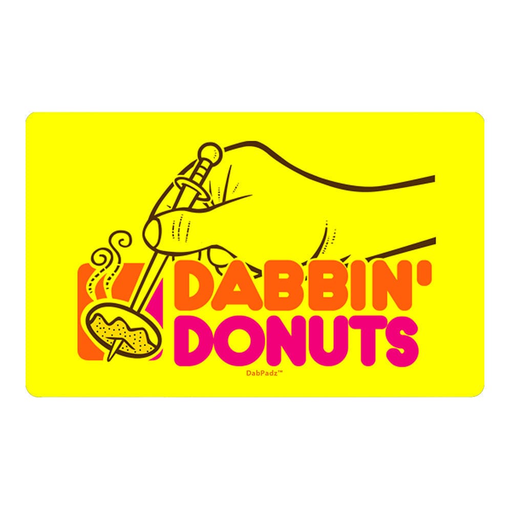 Dab Padz Mat - 16" x 10" - Dabbin Donuts - Haze Smoke Shop USA - Vaporizers Super Store