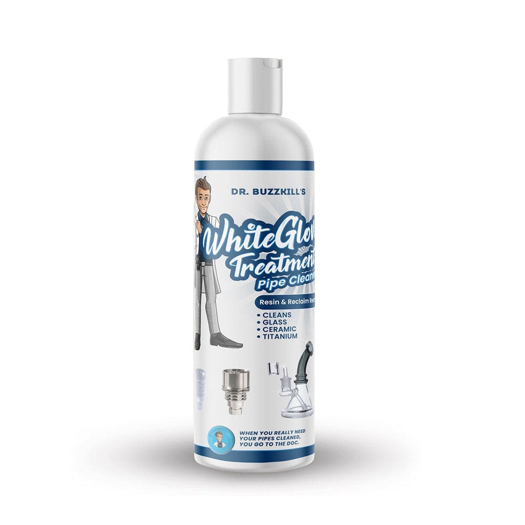 Dr. Buzzkill's White Glove Treatment Pipe Cleaner 16oz Bong Cleaners - Haze Smoke Shop USA
