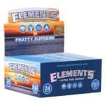 Elements Phatty Supreme Rolling Papers 24pc Rolling Papers - Haze Smoke Shop USA