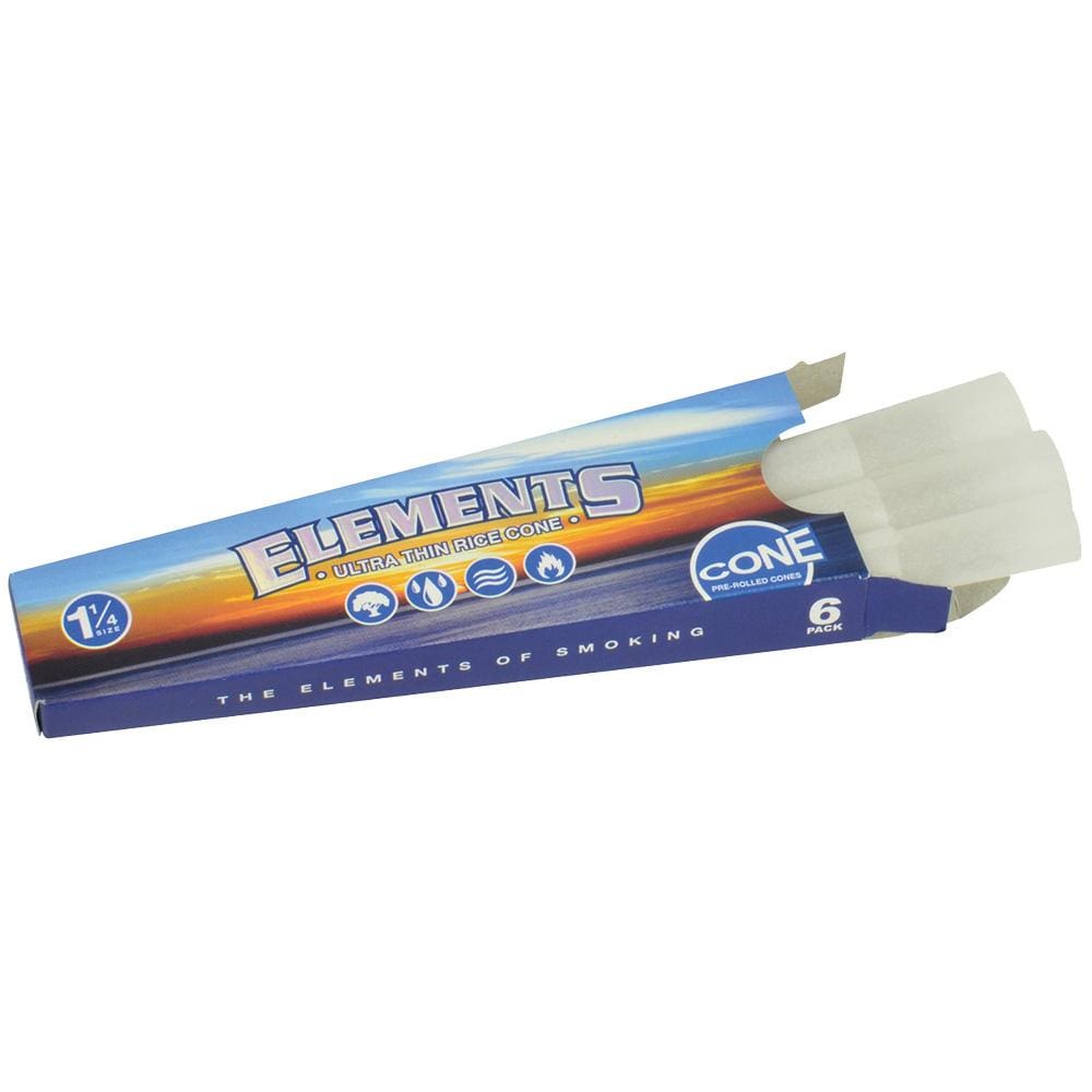 Elements Ultra Thin Rice Cones Elements Ultra Thin Rice Cones Pre-Rolled Cones - Haze Smoke Shop USA