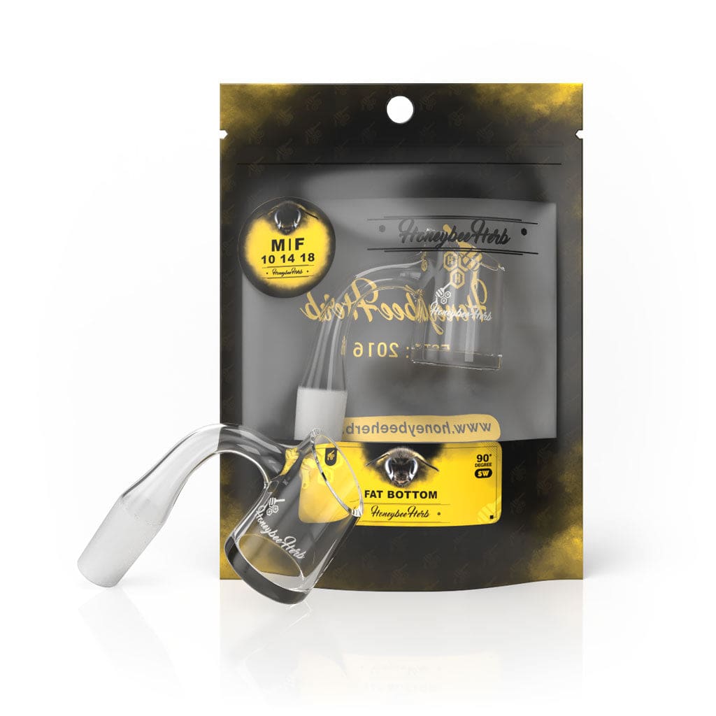 Fat Bottom Quartz Banger - 90° - Haze Smoke Shop USA - Vaporizers Super Store