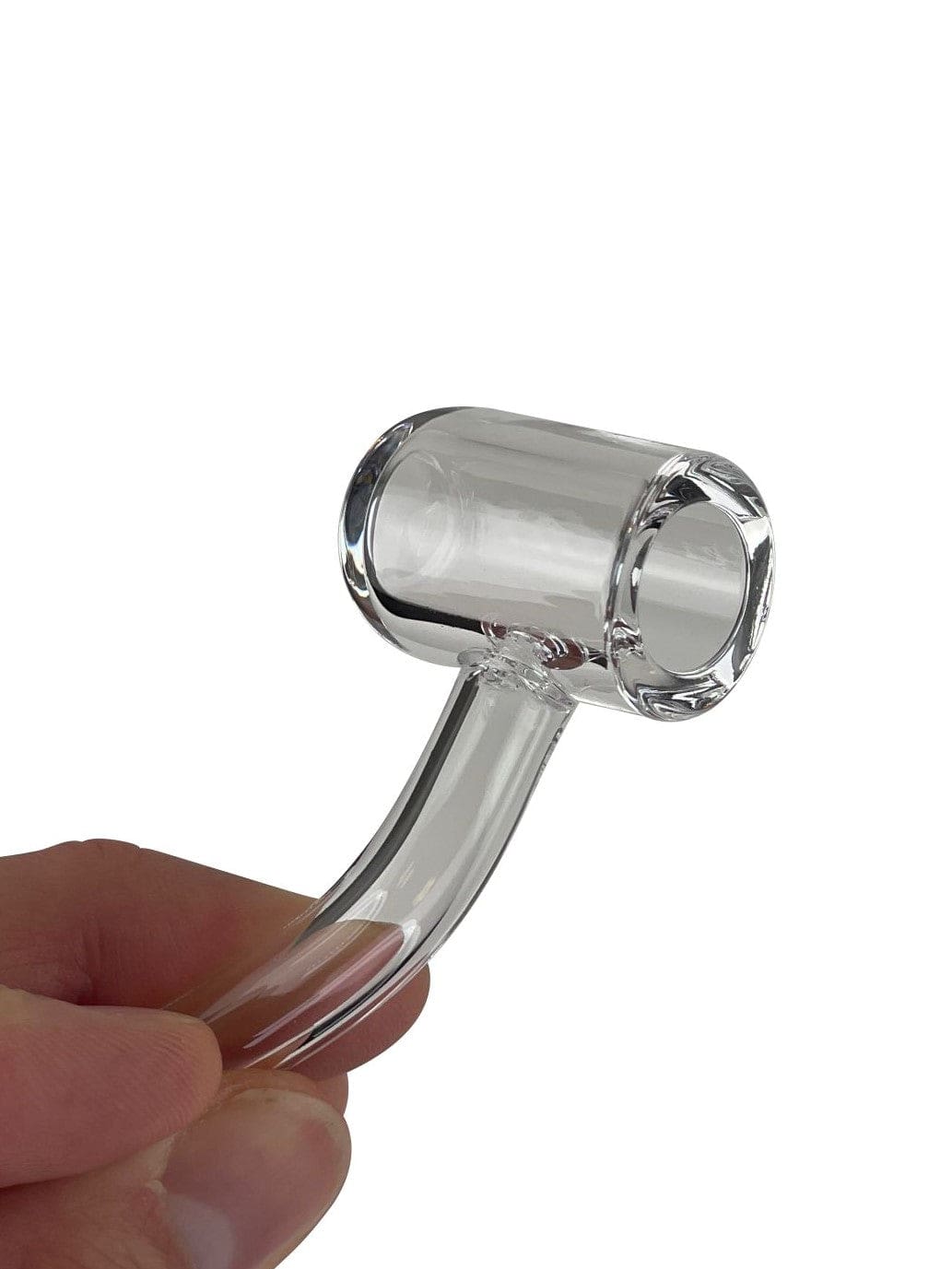 Flat Top Quartz Banger Male Joint Nail - 14mm 45 Degree - Haze Smoke Shop USA