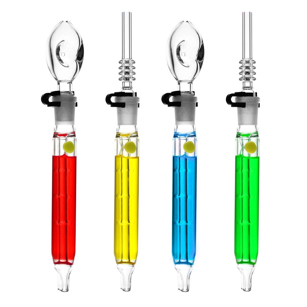 Freezable Glycerin Dab Straw Spoon Pipe - Haze Smoke Shop USA - Vaporizers Super Store