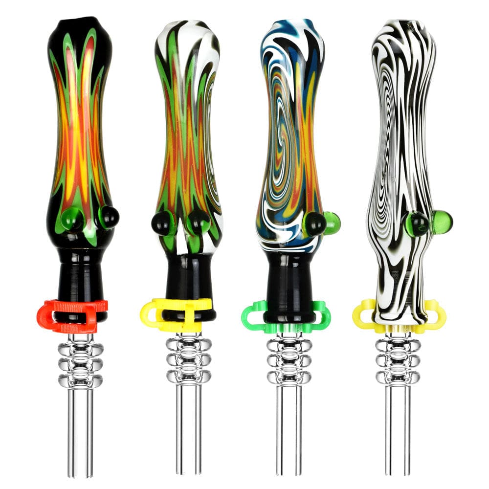 Fully Worked Wig Wag Dab Straw Fully Worked Wig Wag Dab Straw - Haze Smoke Shop USA - Vaporizers Super Store