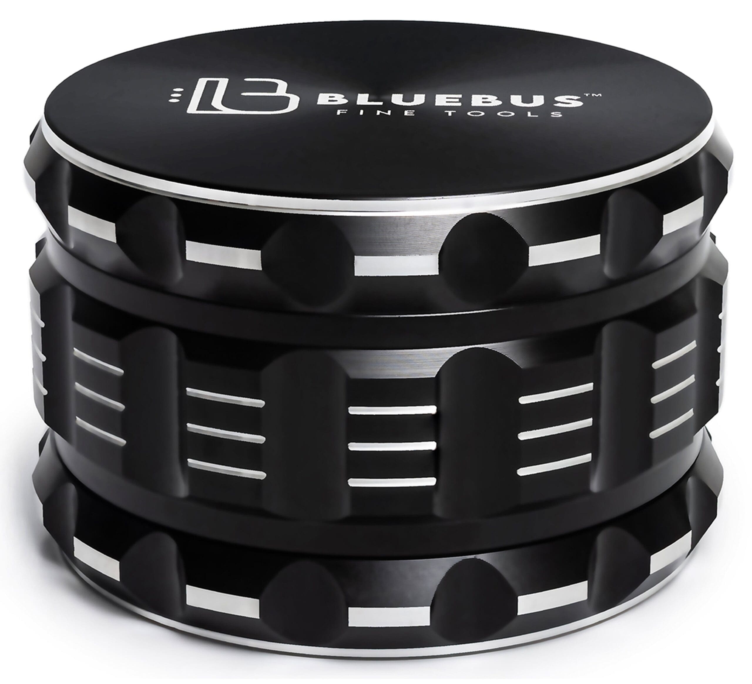 GA Aluminum Grinder Black Aluminum Grinders - Haze Smoke Shop USA