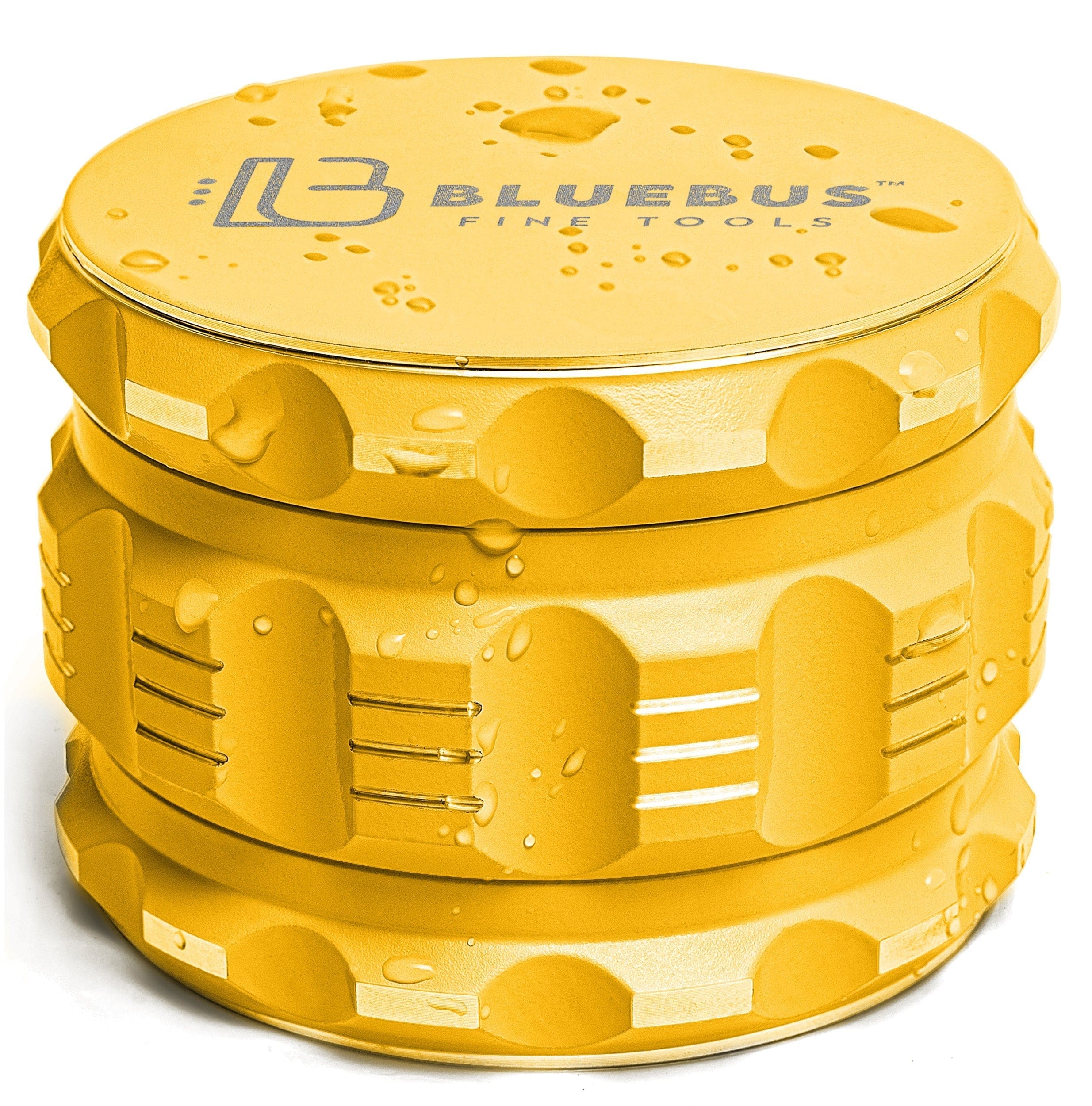 GAC 2.5" Ceramic Grinder Yellow - Haze Smoke Shop USA - Vaporizers Super Store