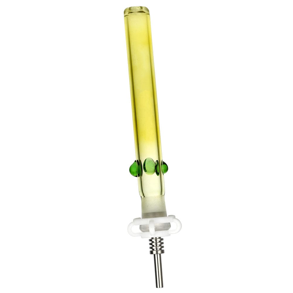Glass Honey Straw w/ Titanium Tip - Haze Smoke Shop USA - Vaporizers Super Store