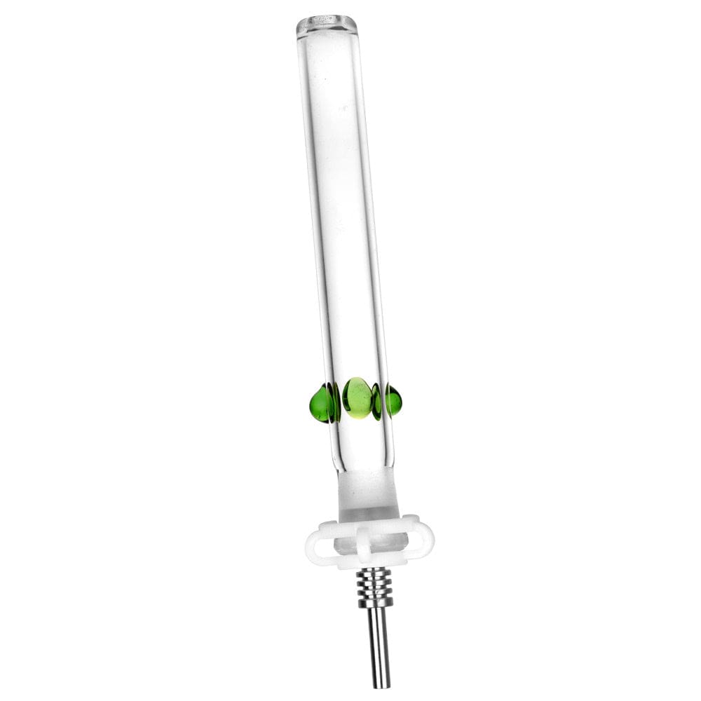 Glass Honey Straw w/ Titanium Tip - Haze Smoke Shop USA - Vaporizers Super Store