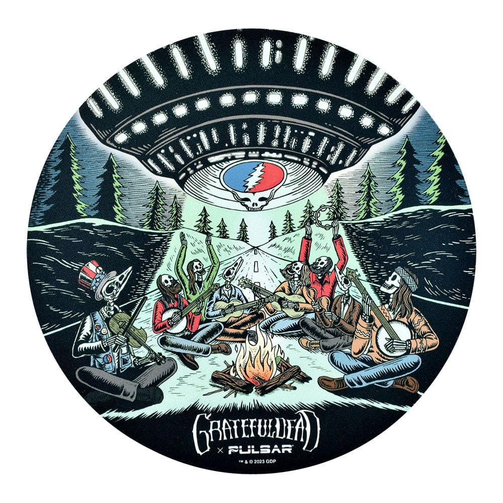 Grateful Dead x Pulsar Dab Padz - Close Encounters - 8" - Haze Smoke Shop USA - Vaporizers Super Store