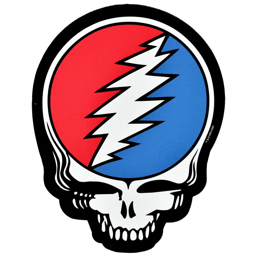 Grateful Dead x Pulsar Dab Padz - Steal Your Face - Die Cut - 10" x 7.5" - Haze Smoke Shop USA - Vaporizers Super Store
