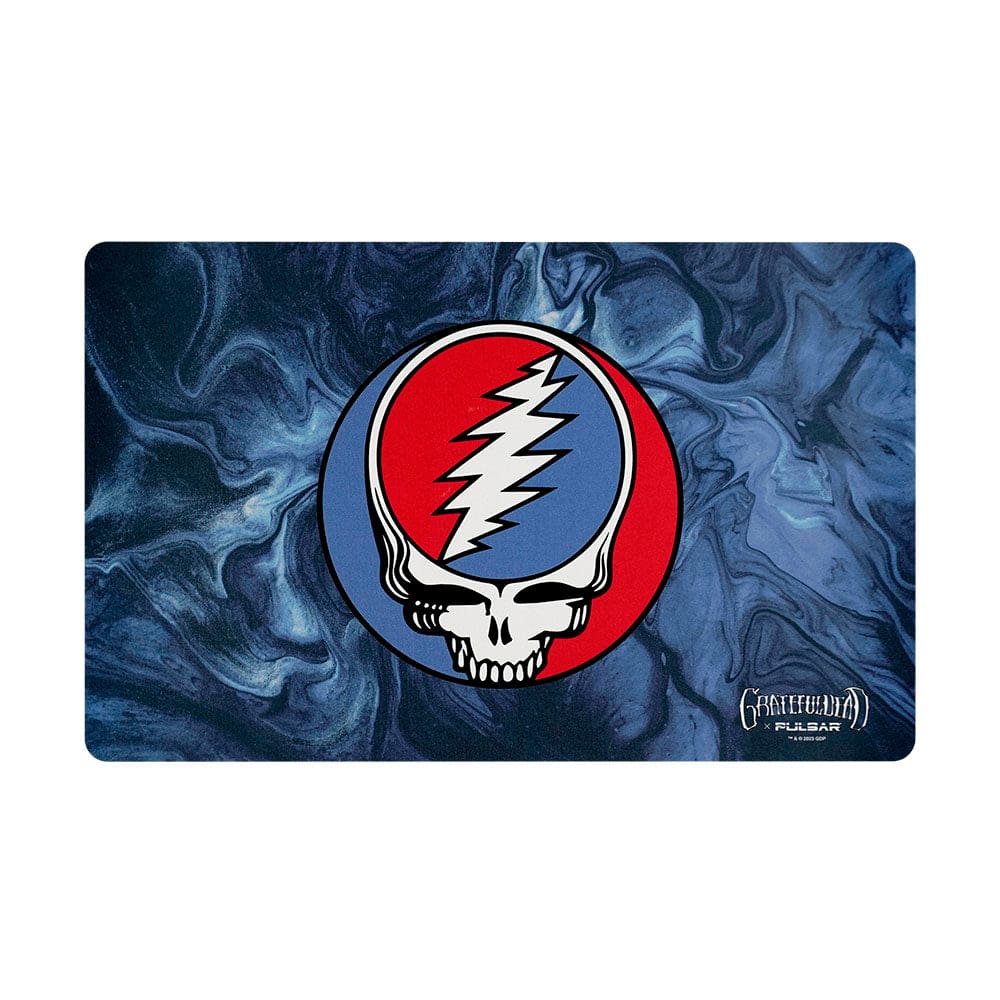 Grateful Dead x Pulsar Dab Padz - Steal Your Face Swirls - 16"x10" - Haze Smoke Shop USA - Vaporizers Super Store